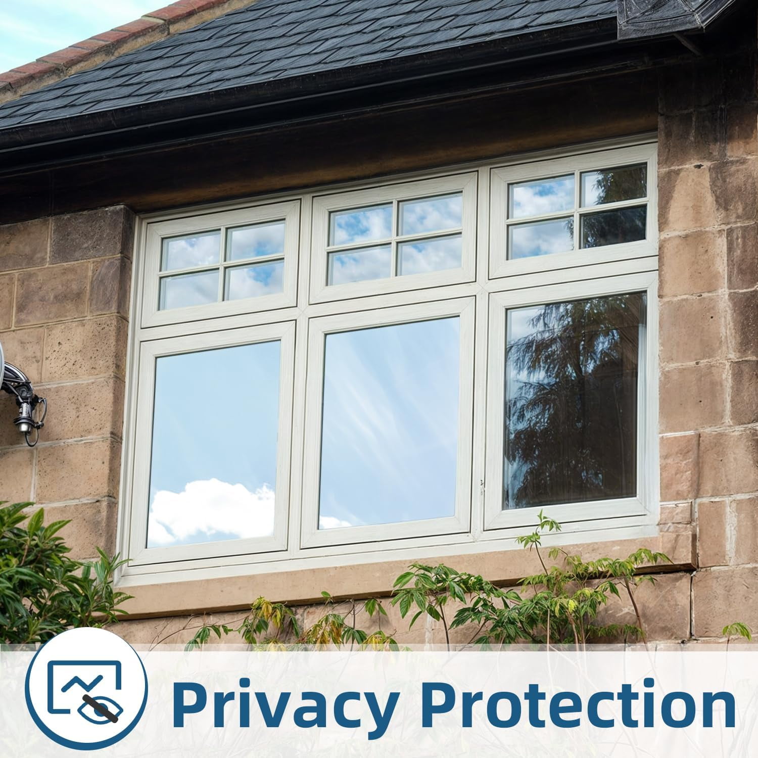 One Way Window Film Privacy See Out Not In Heat Blocker Window Tint Reflect