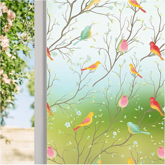 One Way Window Privacy Film, Home Window Film, Daytime Reflective Mirrored Glass Window Covering, Blocks Heat and UV, 17.5 x 78.7 Inch