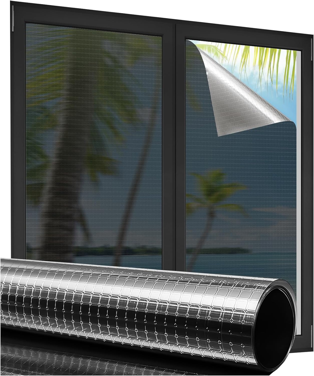 One-Way Window Privacy Film, See Out Not in Heat Blocker Window Tinting ...