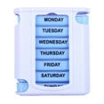 thumbnail image 1 of One Week Seven-layer Portable Pill Box Tablet Container Weekly Storage Organizer Box, 1 of 9