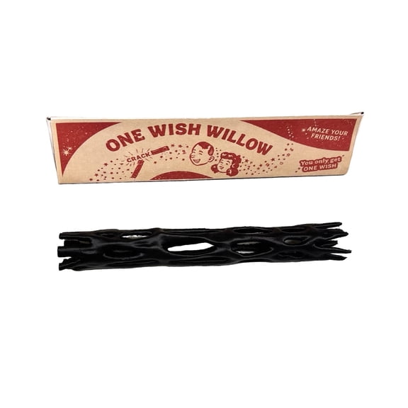 One Wish Willow Wish-Making Snap Stick, Fun Party Novelty Gift, Ancient Legend Replica, for All Ages