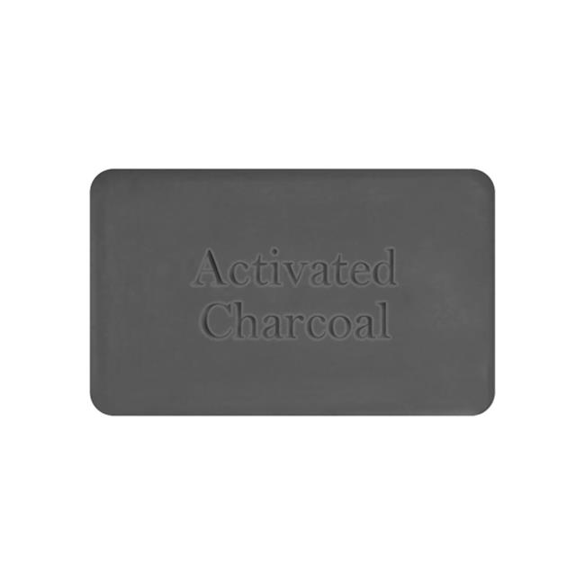 One With Nature 67100 4 oz Activated Charcoal Bar Soap, Pack of 24
