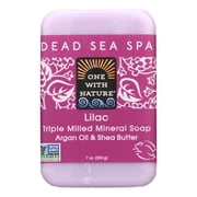 One With Nature Dead Sea Minerals Triple Milled Bar Soap - Lilac 7 oz Bar(S)