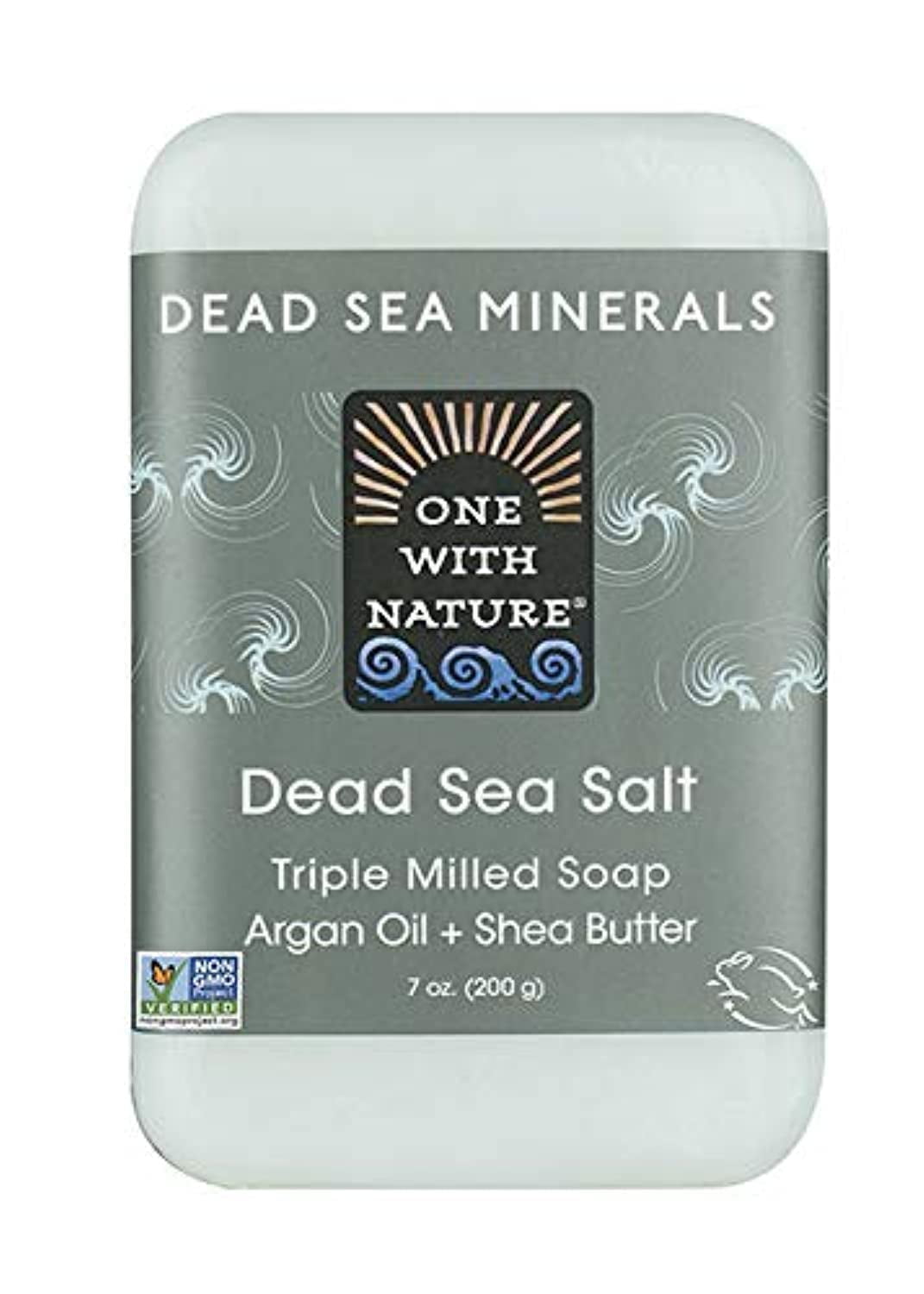 One With Nature Dead Sea Salt Spa Argan Oil & Shea Butter, 7 oz, 6 Pack