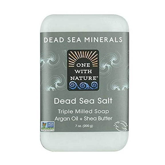 One With Nature Dead Sea Salt Spa Argan Oil & Shea Butter, 7 oz, 6 Pack