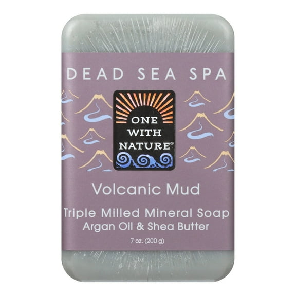 One With Nature Mud Soap - Volcanic - Case of 6-7 oz.
