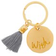 thumbnail image 1 of One Word Round Keychain, Wish, 1 of 2