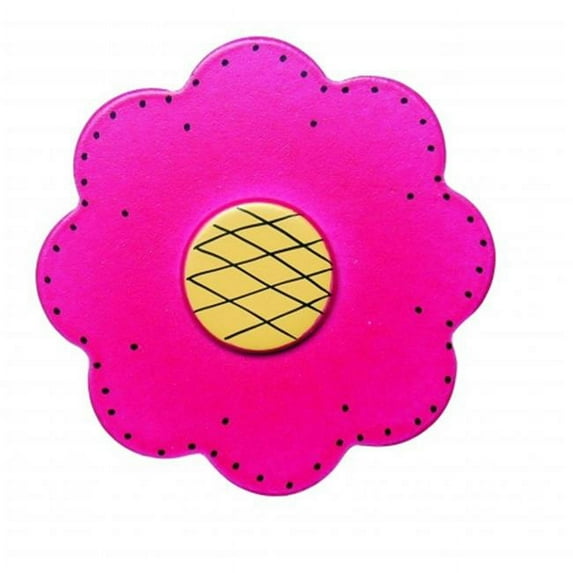 One World Kids DP00047556 Lollipop Flower Bright Magenta- Door Pull - Pack of 2