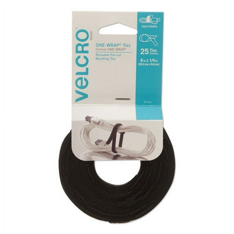 ONE-WRAP Pre-Cut Thin Ties, 0.25 ONE-WRAP Pre-Cut Thin Ties, 0.25