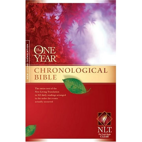 Pre-Owned One Year Chronological Bible-NLT (Paperback) 1414314086 9781414314082