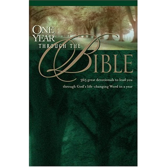 Pre-Owned One Year through the Bible (Paperback) 0842335536 9780842335539