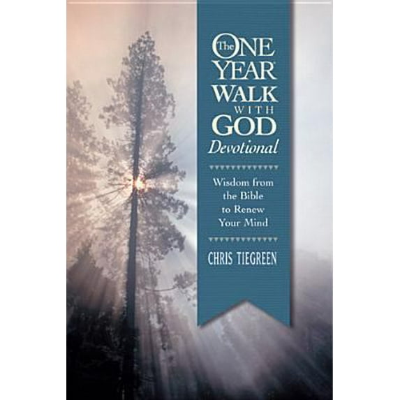 Pre-Owned The One Year Walk with God Devotional: Wisdom from the Bible to Renew Your Mind (Paperback) 1414300565 9781414300566