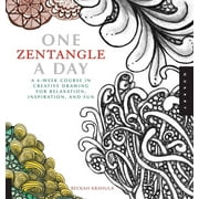 BECKAH KRAHULA One a Day One Zentangle a Day: A 6-Week Course in Creative Drawing for Relaxation, Inspiration, and Fun, (Paperback)