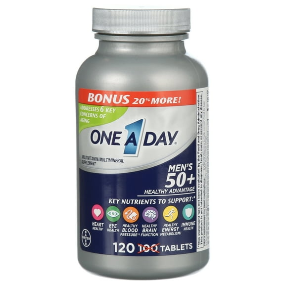 One-a-day One A Day Men's 50+ 100+20