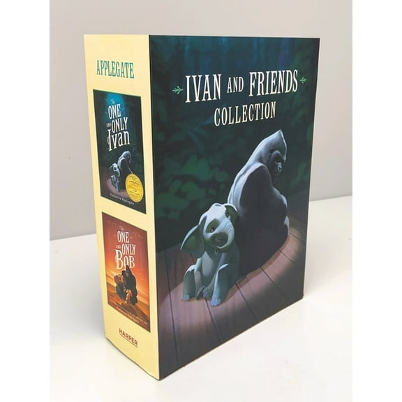 One and Only Ivan & Friends 2-Book Collection: The One and Only Ivan and the One and Only Bob, (Paperback)