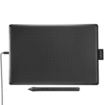 One by Wacom student drawing tablet for Windows PC, Mac and certified Works With Chromebook, medium