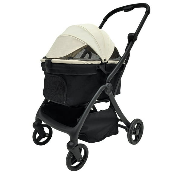 One-click Gravity Cart Pet Cart Large Space Dog Cart Outdoor Pet Travel Cat Cart