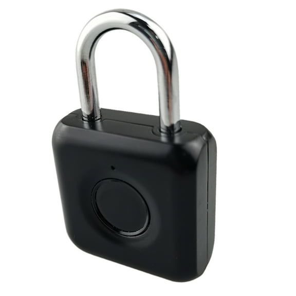 One for Touch Open Finger Print Padlock USB Charging for Gym School Employee Loc