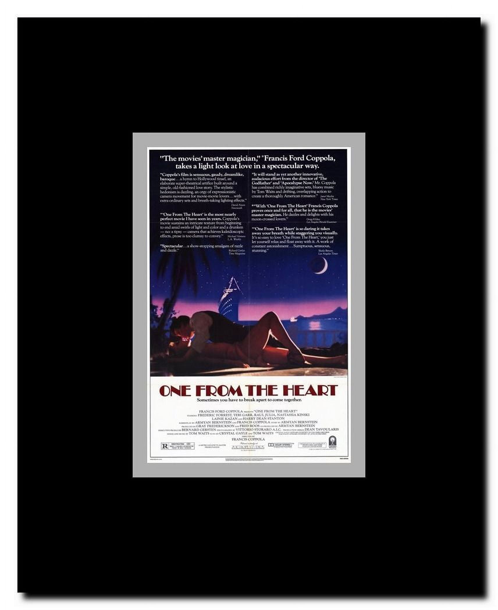 One from the Heart Framed Movie Poster