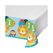 One is Fun Boy 54" x 102" Plastic Tablecloth
