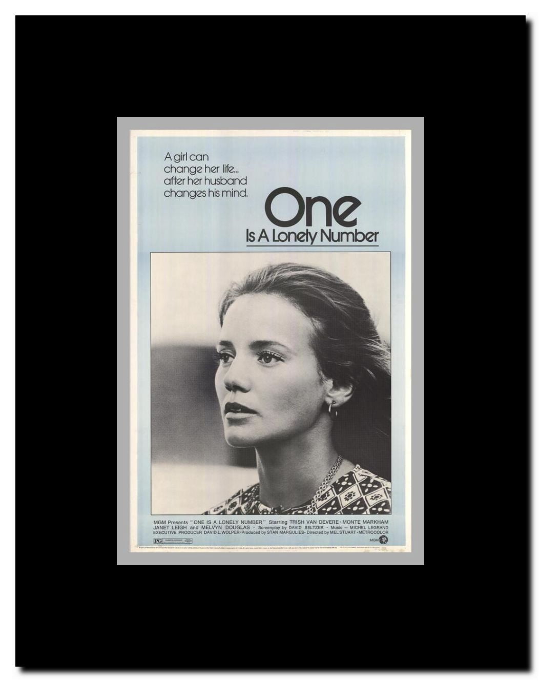 One is a Lonely Number Framed Movie Poster