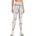 thumbnail image 1 of One line drawing abstract face seamless pattern. Continuous line. Modern minimalism art aesthetic contour. Leggings, 1 of 6