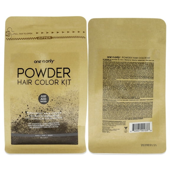 One n Only Powder Hair Color Kit - Black 0.35 oz Hair Color