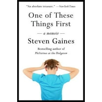 One of These Things First (Paperback)