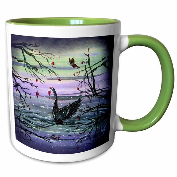 One of a Kind Valentine 15oz Two-Tone Green Mug mug-174902-12