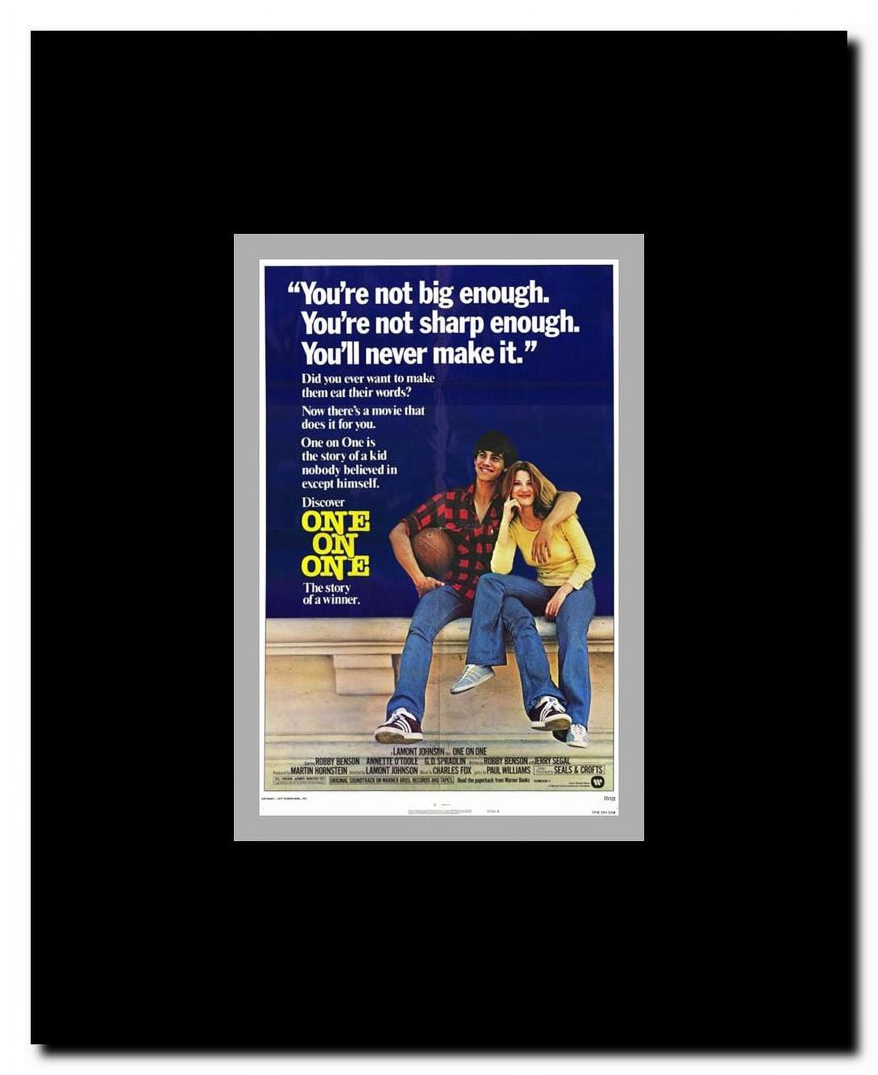 One on One Framed Movie Poster