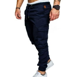 Seyurigaoka Men s Relaxed Fit Cargo Pants Big and Tall Classic Joggers Work Trousers with Pockets Walmart