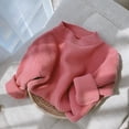 thumbnail image 1 of One opening New Autumn Winter Sweater Kids Baby Boy Girl Long Sleeve Solid Color Knitting Sweaters Tops Warm Loose Children Clothes, 1 of 5