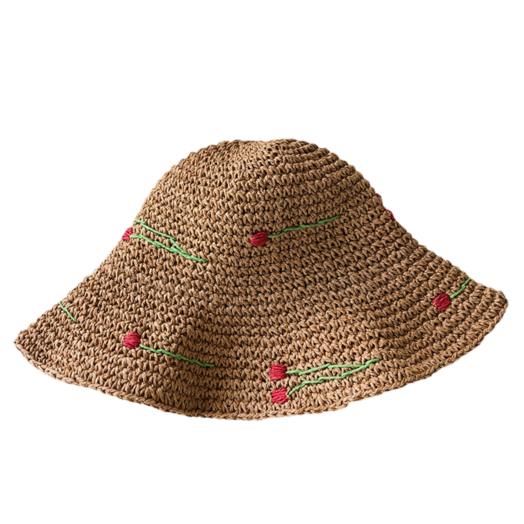 Unisex Boho Straw Hat Men Sun Hat Tape Decor Hollow Out Safari Hat