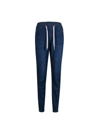 Drawstring denim deals capris