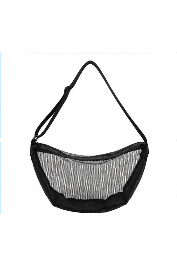 One-pack Basketball Net Pocket, Shoulder Bag, Adjustable Strap, Portable Sports Ball Bag, Large-capacity Basketball Backpack, Mesh Breathable, Special Ball Bag for Student Training