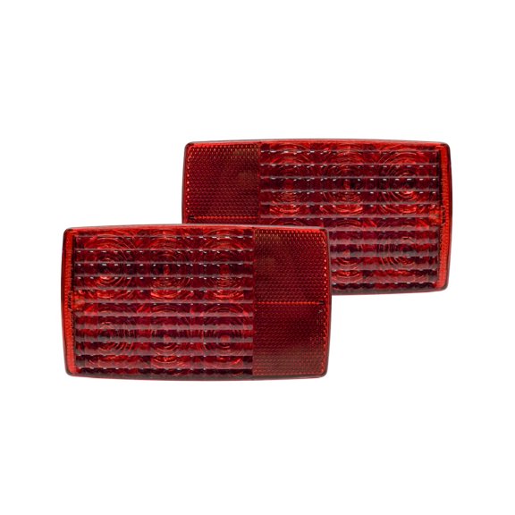 One pair of 6" x 3.5" Box (8) Function LED Taillight Brake/Turn Both RH and LH