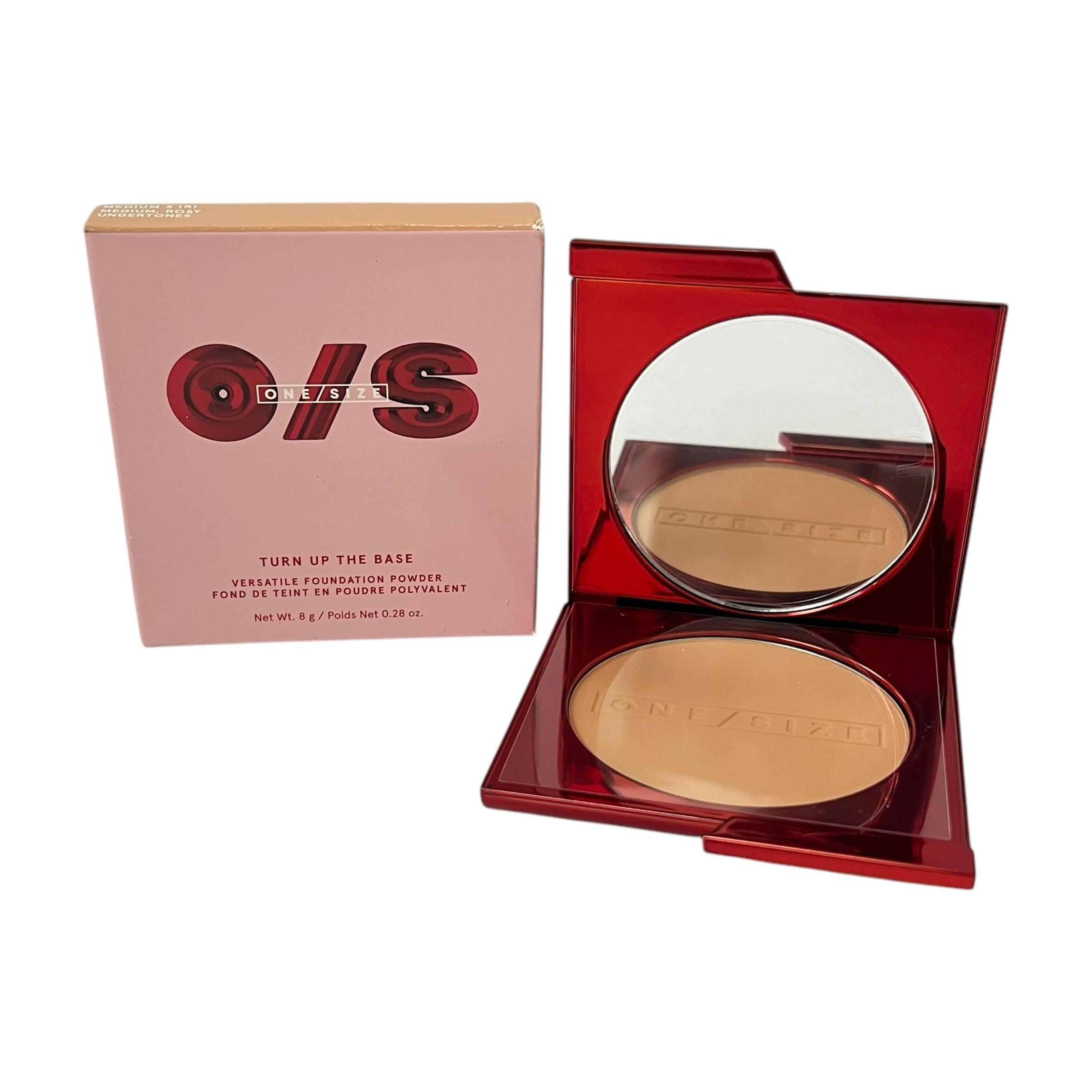 One Size Turn Up The Base Powder Foundation Medium 3 Rosy