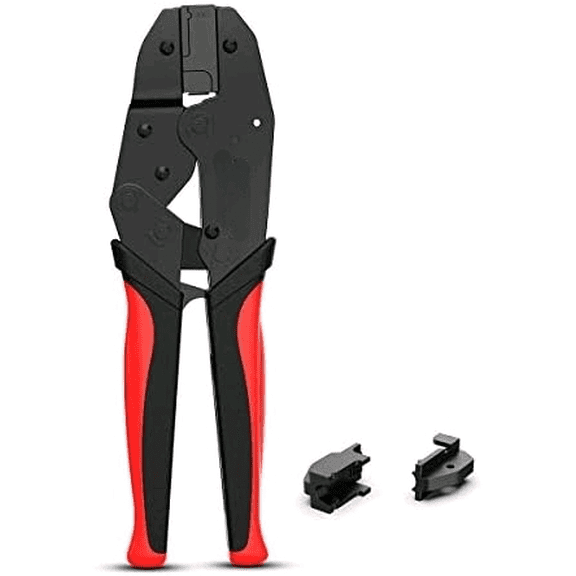 One-step RJ45 Ratcheting Crimper for Cat6A, Cat7 Shielded Connector$$Tools & Hardware Other