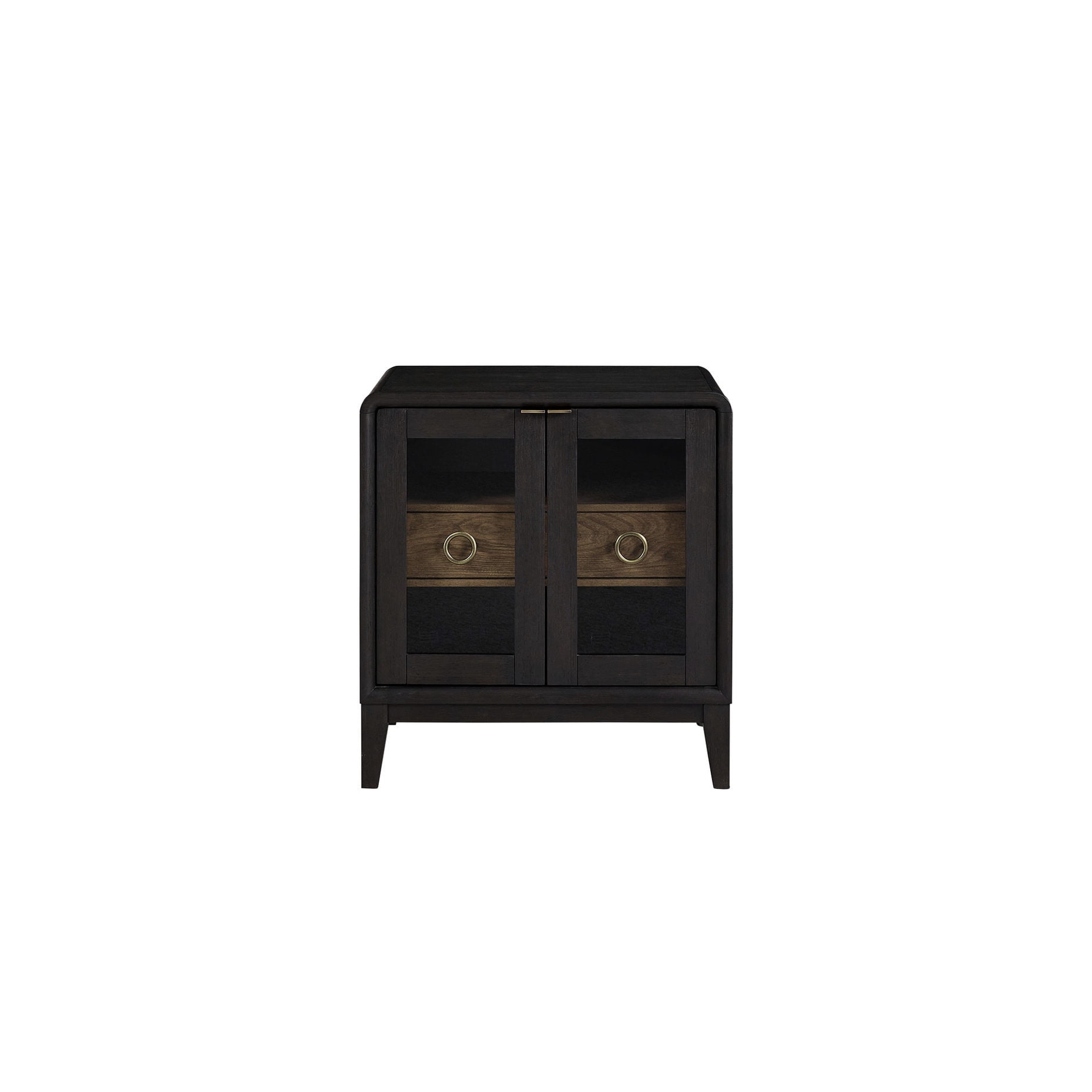 One Storage Drawer Solution In A Minimalist Room Simple Nightstand Photo Inspiration