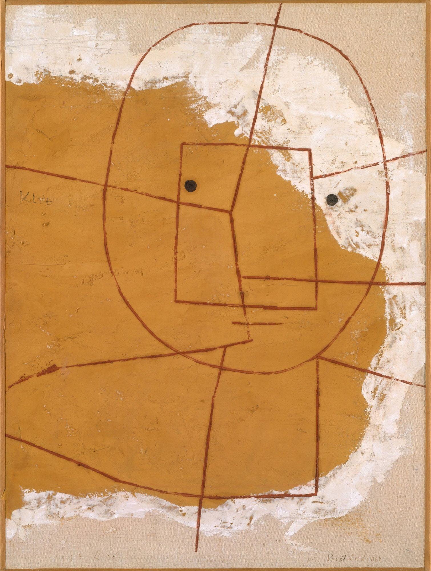 One who Understands 1934 Canvas Art - Paul Klee (18 x 24)
