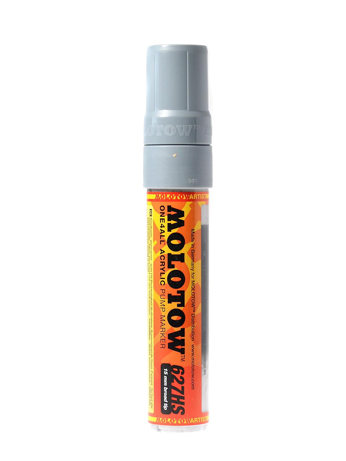 One4All Acrylic Paint Markers 15 mm, cool gray pastel, 203 (pack of 3)