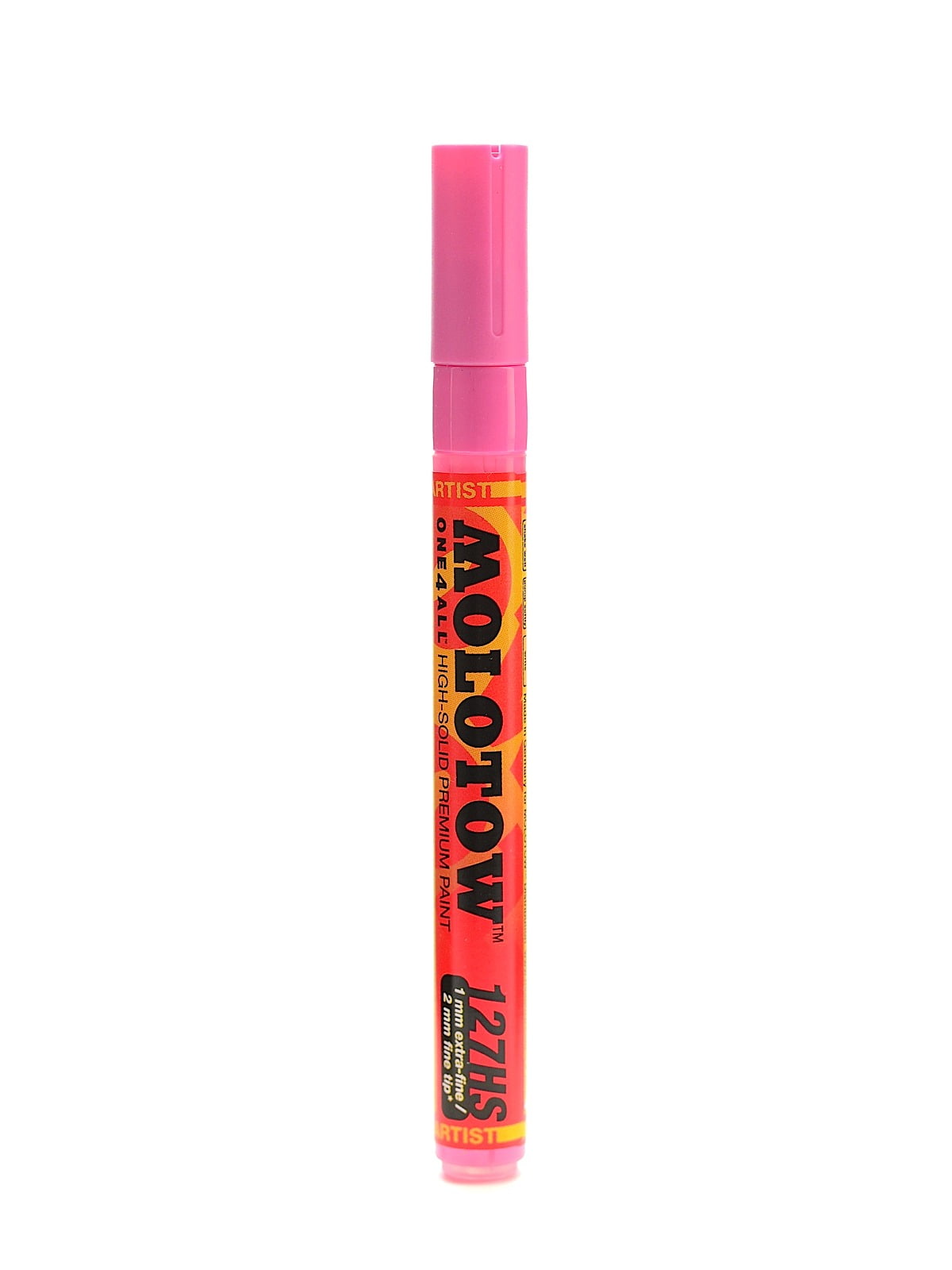 One4All Acrylic Paint Markers 2 mm, neon pink, 200 (pack of 6)
