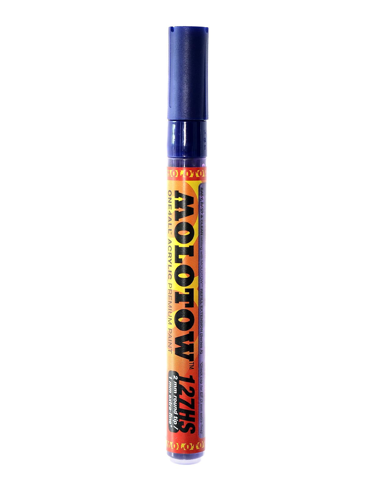 One4All Acrylic Paint Markers 2 mm, violet dark, 220 (pack of 6)