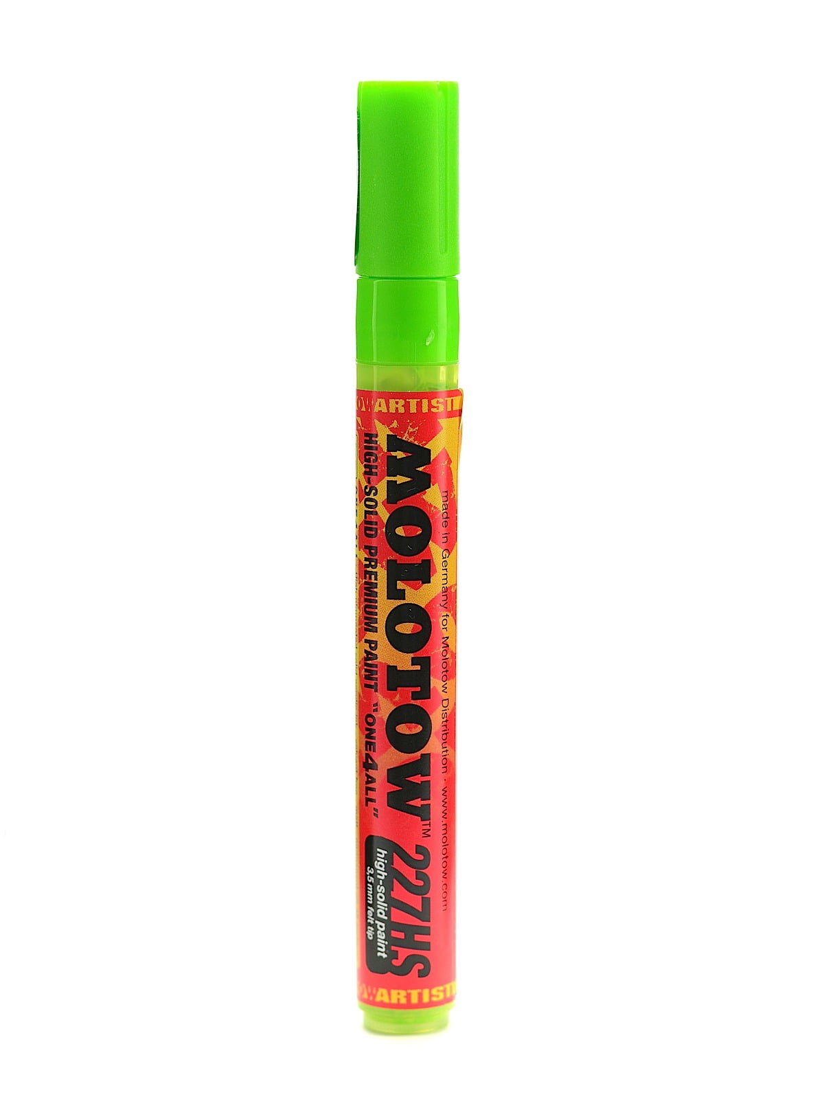 One4All Acrylic Paint Markers 4 mm, grasshopper, 221 (pack of 3)
