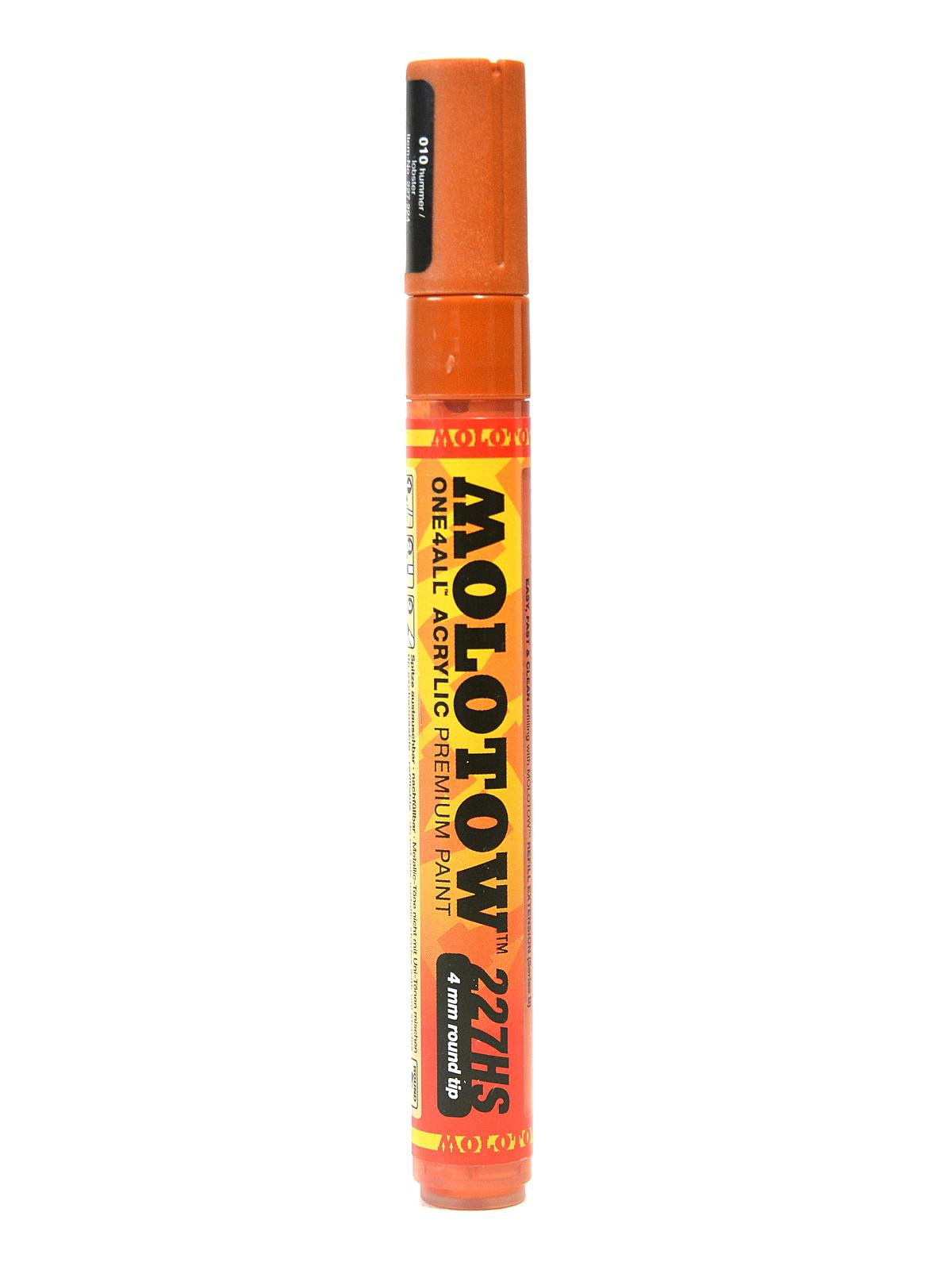 One4All Acrylic Paint Markers 4 mm, lobster, 224 (pack of 6)