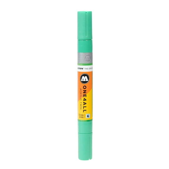 One4All Acrylic Twin Double Ended Pump Markers KACA077 green, 222, each (pack of 3)