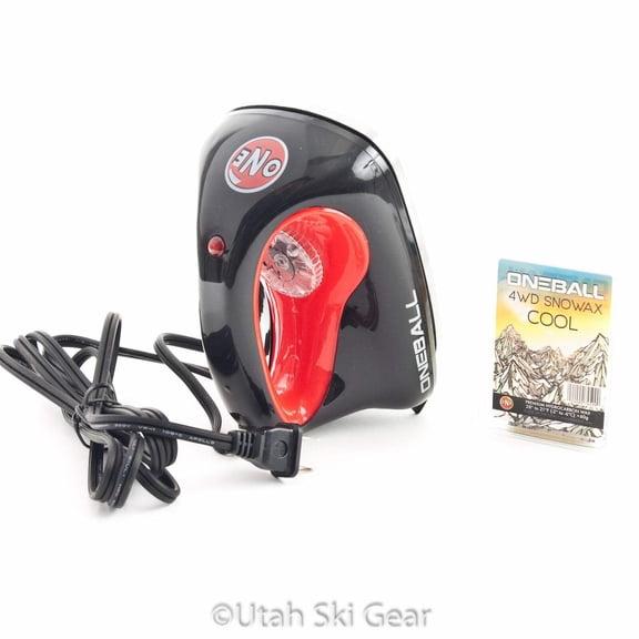 OneBall Waxing Iron w/65g Wax for Snowboarding