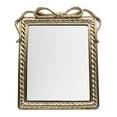 thumbnail image 1 of OneDesign Home 8X10 Gold Bow Resin Tabletop Mirror, 1 of 5