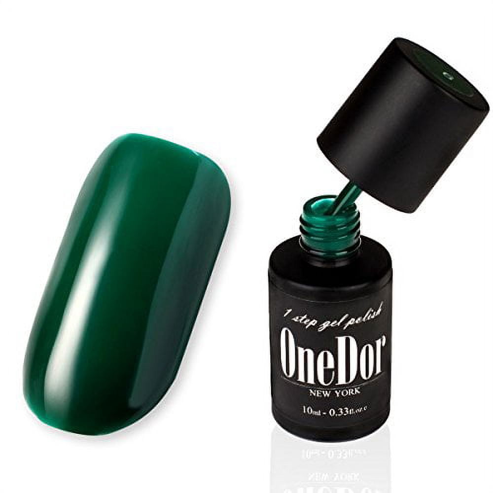 OneDor One Step Gel Polish UV Led Cured Required Soak Off Nail Polish No Base or