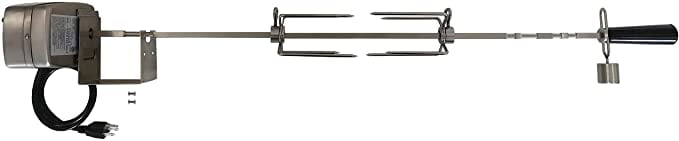 OneGrill 3wss40 Stainless Steel Grill Rotisserie Kit, 3/8 Inch Square ...